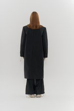 Load image into Gallery viewer, SWI C24 - DRAWSTRING COAT / BLACK
