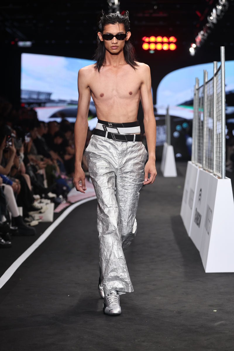 SS26 COLLECTION M BELT WHITE