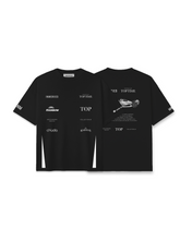 Load image into Gallery viewer, INMORIES × TOPTIME｜TEAM INM - 聯名模擬車隊 T-SHIRT BLACK
