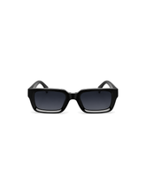 Load image into Gallery viewer, INMORIES × Aliens March VISUAL 01 Square-Frame Sunglasses — Black
