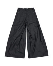Load image into Gallery viewer, SLIT PANEL WIDE TROUSERS back
