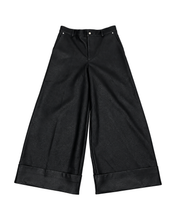 Load image into Gallery viewer, CUFFED WIDE TROUSERS front
