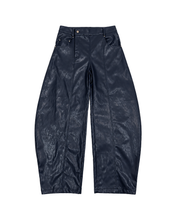 Load image into Gallery viewer, COATED BARREL TROUSERS front
