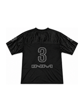 Load image into Gallery viewer, INM NO.3 BLACK FOOTBALL JERSEY
