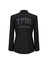 將圖片載入圖庫檢視器 PEAK-LAPEL DOUBLE-BREASTED BLAZER back
